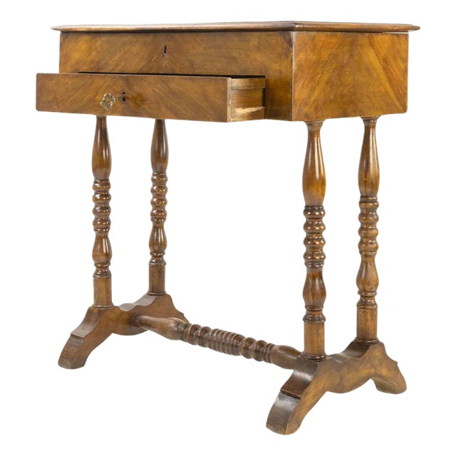 Vintage Italian Wood Secretaire, Early 20th Century For Sale