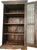 Antique Hand-Carved Wood Wardrobe with Carved Doors and Iron Grille, Bali, Indonesia, 1920s For Sale - Image 14 of 18