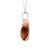 Early 21st Century Carved Mythical Creature Motif, 21.15 Rutilated Quartz and Diamond Platinum Pendant - Fei Liu For Sale - Image 5 of 6