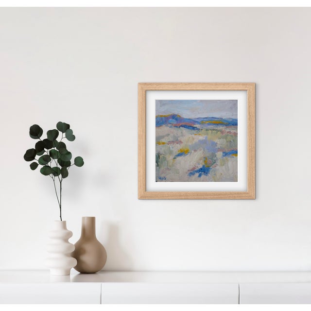 Desert Landscape Contemporary Oil Painting For Sale - Image 10 of 11