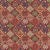 Sample - Schumacher Kilim Weave Fabric in Carmine For Sale