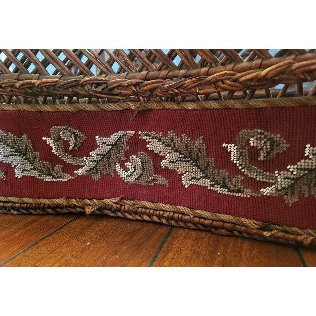 Art Nouveau Rattan Cabinet, 1890s For Sale - Image 3 of 8