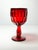 Fenton Art Glass Company 1980s Fenton “Thumbprint, Ruby Red” Wine Glasses - Set of 9 For Sale - Image 4 of 6