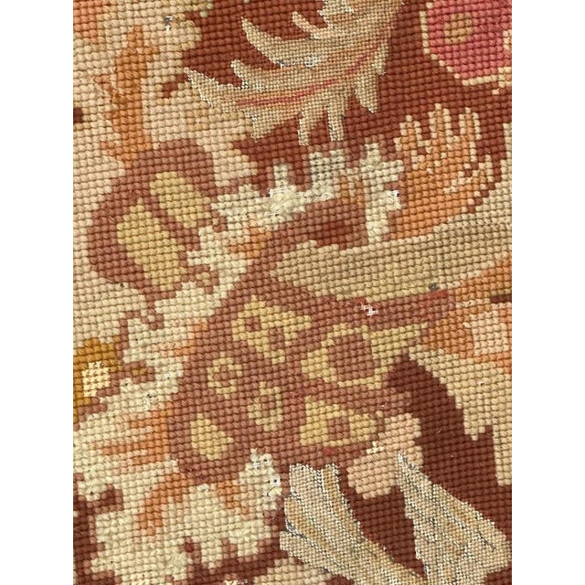 French Needlepoint Panel Tapestry, 1890s For Sale - Image 16 of 18