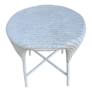 1920s Antique Lloyd Loom Occasional Table