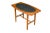 Brown 1960s Paul McCobb Perimeter Group Walnut Leather Side Table For Sale - Image 8 of 12