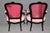 10 Louis XV Style 19th C. Ebonized & Bronze Mounted Dining Chairs For Sale - Image 9 of 17