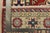 Kazak Runner 2’9” X 6’6” Red Wool Tribal Hand-Knotted Oriental Rug For Sale - Image 11 of 11