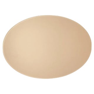 Italian Golden Wall Mirror with Golden Aluminum Frame, 1960 For Sale