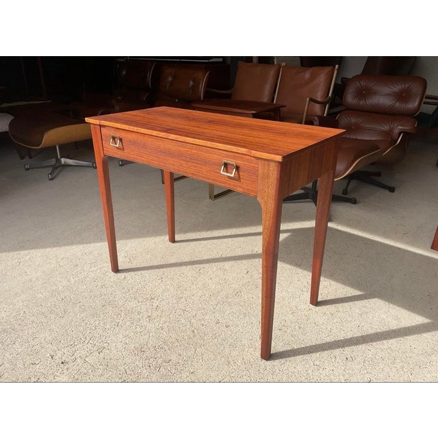 Mid-Century Teak Console Table or Desk from Remploy, 1960s For Sale - Image 12 of 12