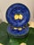 Blue Vintage Italian Hand Painted Lemons Plates - Set of 4 For Sale - Image 8 of 11