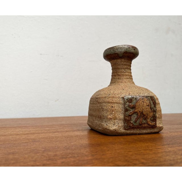 Mid-Century Danish Studio Pottery Vase by Tue Poulsen, 1960s For Sale - Image 9 of 14