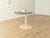 Vintage Postmodern Glass and Marble Side Table For Sale - Image 3 of 14