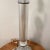 Mid 20th Century Hollywood Regency Style Column Crystal Glass Lamp With Marble Base For Sale - Image 4 of 12