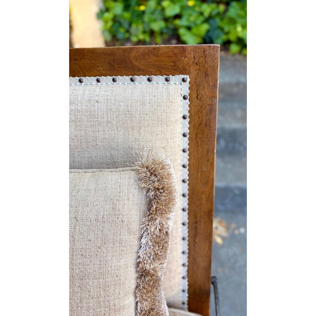 Formations Walnut Isabella Bench or Daybed For Sale - Image 10 of 11
