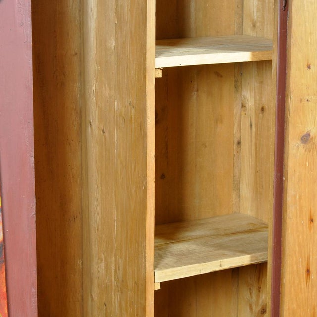 Mid 19th Century German Wedding Cabinet, 1850s For Sale - Image 5 of 15