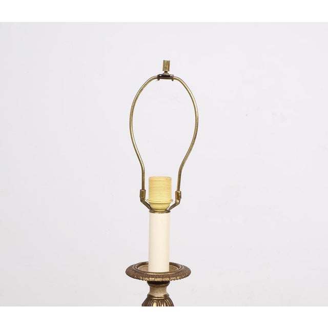 1950s Vintage Empire Style Table Lamp, 1950s For Sale - Image 5 of 13