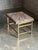 1950s Edward Wormley for Dunbar Brass Bench- Unmarked For Sale - Image 9 of 11