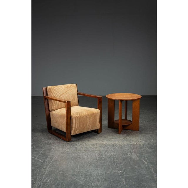 Modern Lounge Chair in Wood, 1940s For Sale - Image 13 of 15