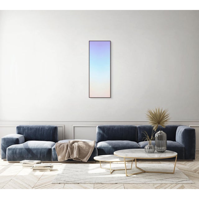 Abstract Contemporary Abstract Oil on Canvas Over Board "C035" by Eric Cruikshank For Sale - Image 3 of 6