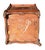 Wood Antique 19th Century Victorian Hand Carved Coal Purdonium Box W/ Metal Liner & Casters For Sale - Image 7 of 7