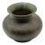 Antique Unmarked Bronze Vase With Natural Patina For Sale
