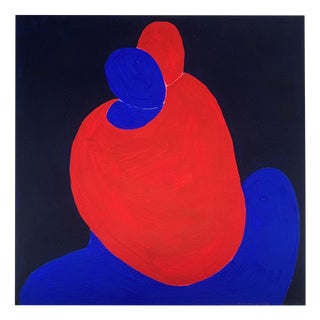 Waleria Matelska, In Embrace XIX, 2024, Acrylic on Paper For Sale