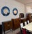Italian Blue Mirrored Glass Decagonal Mirrors, 2000s, Set of 2 For Sale - Image 10 of 11