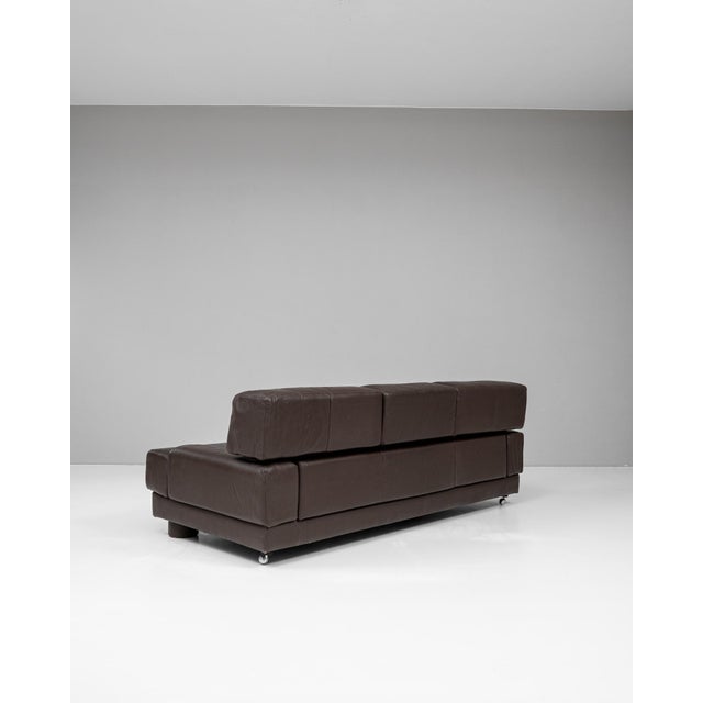 1970s Brazilian Leather Sofa By Percival Lafer For Sale - Image 11 of 12
