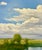 2020s Summer Sky Over the Marsh Original Oil Painting by G. Hodges For Sale - Image 5 of 6