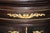 Wood Superb Italian Dark Walnut and Bronze Dore' Ormolu Corner Cabinet Marble Top For Sale - Image 7 of 10