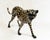 Gorgeous bronze casting of a large black leopard in the art deco style. Good size at almost four feet in length Casting is...