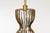Mid 20th Century Italian Brass Hourglass Shaped Single Light Lamp, US Wired For Sale - Image 10 of 12