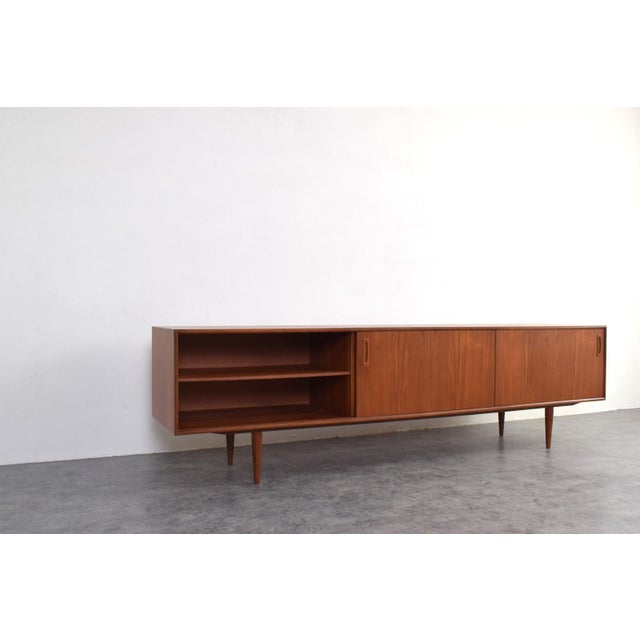 Mid-Century Danish Teak Sideboard, 1960s For Sale - Image 11 of 18