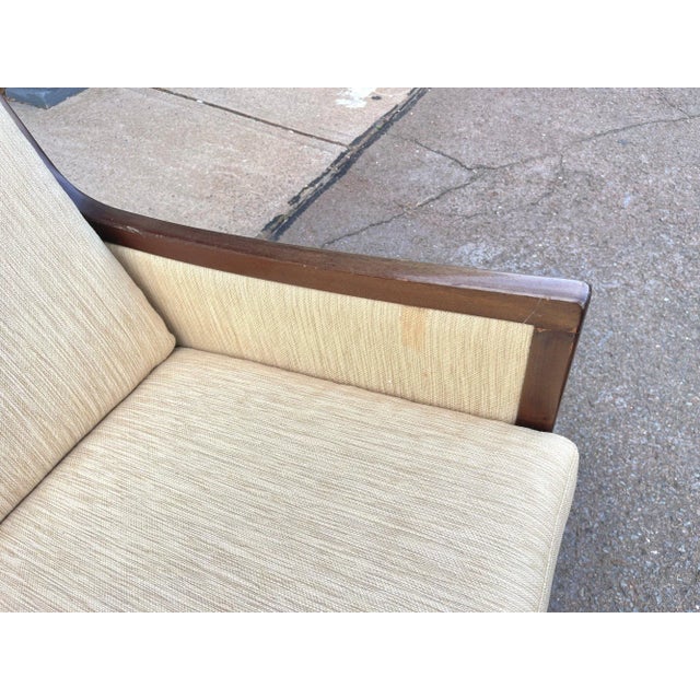 1960s 1960s Ole Wanscher for Poul Jeppesens Mahogany Armchair Made in Denmark For Sale - Image 5 of 12