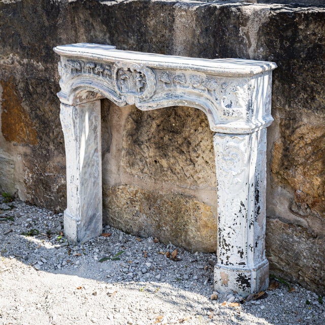 Baroque 18th Century Baroque Fireplace Surround For Sale - Image 3 of 7