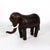 Brown 1960s Leather Elephant Footstool by Dimitri Omersa for Abercrombie & Fitch For Sale - Image 8 of 10