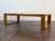 Wood Vintage 1970's Lou Hodges Oak Coffee Table For Sale - Image 7 of 13