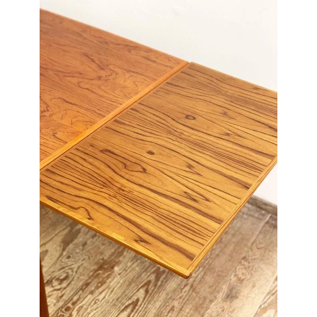 Mid-Century Danish Modern Teak Extendable Dining Table by Grete Jalk for Glostrup, 1960s For Sale - Image 15 of 16