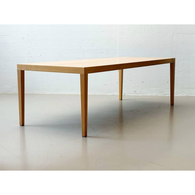 Beech Dining Table from Horgenglarus, Switzerland, 2000s For Sale - Image 4 of 17