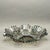 Mid-Century Modern Vintage Federal Glass Smokey Gray “Pioneer” Carnival Glass Fruit Bowl For Sale - Image 3 of 8