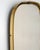 1950s Mid-Century Mirror with Brass Frame, 1950s For Sale - Image 5 of 7