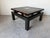 Black Vintage Hollywood Regency Asian-Inspired Greek Key Bronze & Mahogany Square Coffee Table For Sale - Image 8 of 12