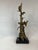 Brutalist 1966 Brutalist Sculpture on Black Lucite Signed George Kafka For Sale - Image 3 of 7