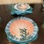 Vintage Handpainted Italian Scallop and Seaweed Majolica Platter For Sale - Image 10 of 10
