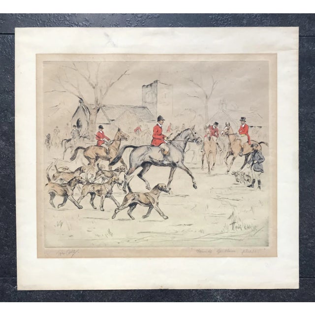 Ed: 63/75 Tom Carr (1912 - 1977) was active and lived in the UK. Tom Carr is known for painting. This piece has an...