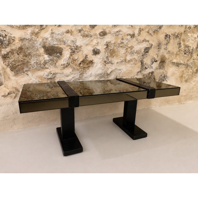 Wood Coffee Table, 1940s For Sale - Image 6 of 6