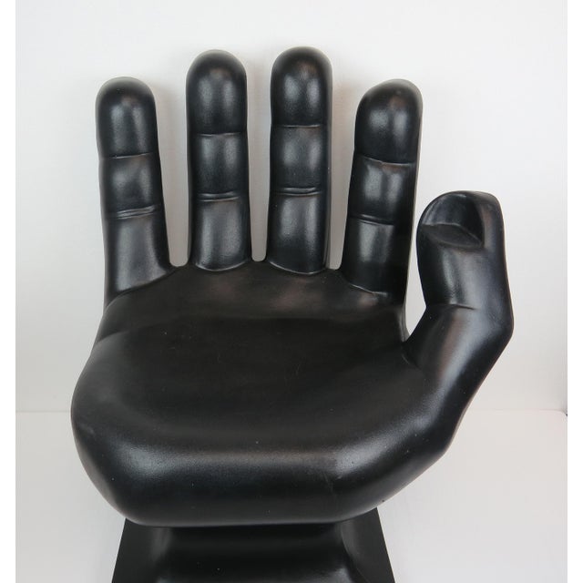 1960s Vintage Rmic Black Hand Chair Chairish