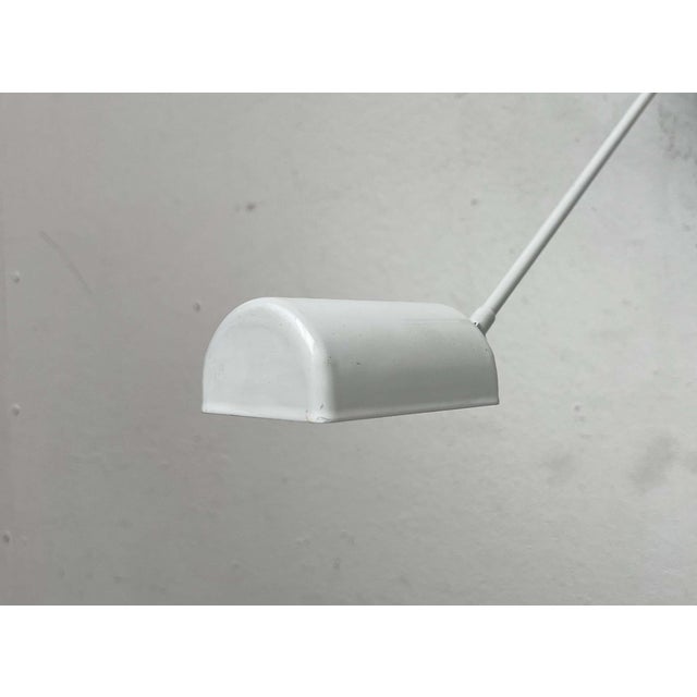 1980s Vintage Italian White Daphinette Classic Wall Lamp by Tommaso Cimini for Lumina, 1980s For Sale - Image 5 of 18