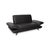 Modern Gavin 117 Leather Two-Seater Rossini Sofa in Black Anthracite with Manual Function from Koinor For Sale - Image 3 of 13